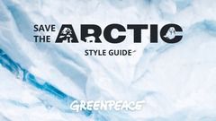 Interactive Style Guide for Save The Arctic