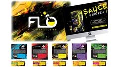 FLO (Focused Labs) Packaging, Web design and logo design