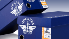 Dockers Shoes Packaging