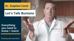 Create an engaging, educational video about bunion surgery with humor